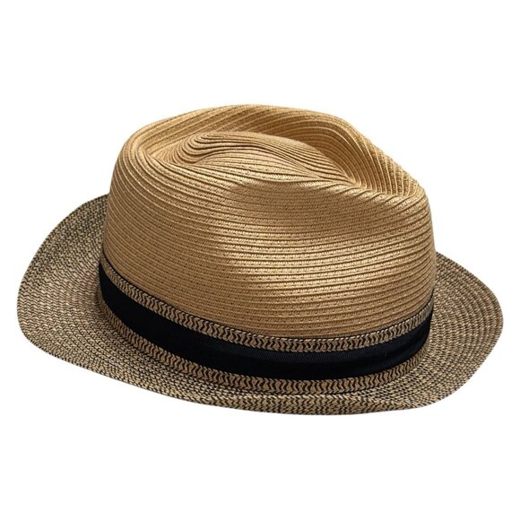Conner Handmade Hats Madeira Coastal Straw Fedora Hidden Pocket Men’s M - Picture 4 of 11